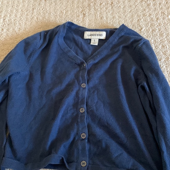 lands end girls long sleeve top - Picture 1 of 3